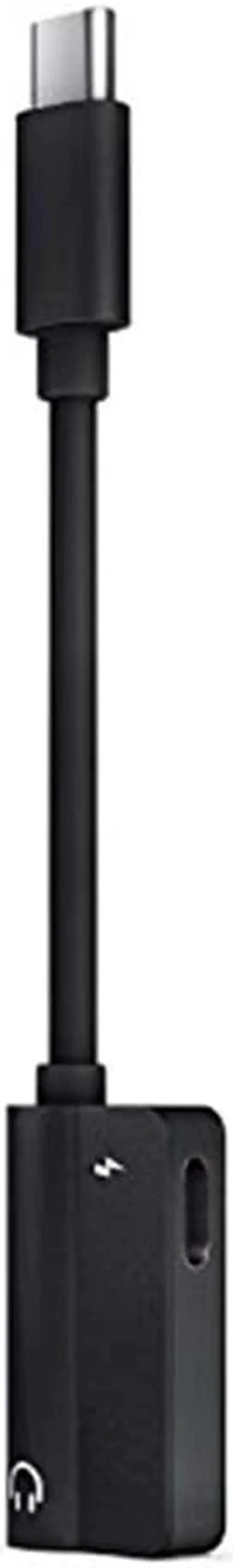 Alt view image 4 of 5 - 1Pcs 2 in 1 Type C Audio Cable Adapter Type C to 3.5mm Jack Audio Splitter Simply and fashion audio adapter