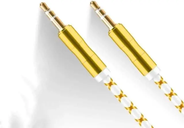 Alt view image 3 of 5 - 1Pcs Mini 3.5mm Stereo Earphone Headphone Audio Y Splitter Jack Male to Male Adapter Cable Audio Line Converter auxiliary cable