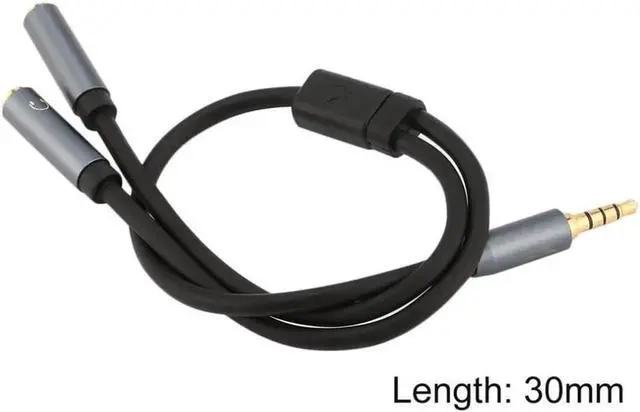 Alt view image 5 of 6 - 1Pcs Audio Splitter Cable 3.5mm Male to 3.5mm Dual Female Stereo Audio Headset Y Splitter Cable Headphone Jack Adapter