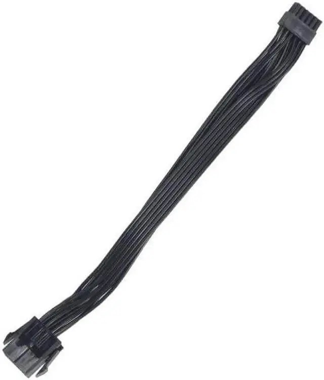 Alt view image 6 of 6 - Dual PCIe 6/8 Pin Female to Mini 12 Pin Male GPU Power Adapter Cable Compatible with NVIDIA GeForce RTX 30 Series RTX 3080 RTX 3090 GPU (Single CPU)