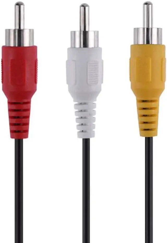 Alt view image 4 of 6 - 1Pcs 25cm 3 RCA Male to 6 RCA Female Plug Audio Video AV Cable Adapter RCA Jack Splitter Cable Extension AV Cord For TV DVD