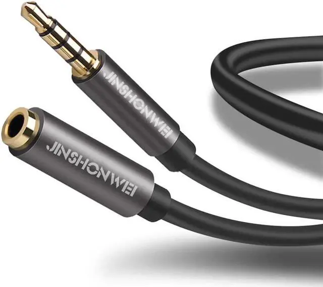 Alt view image 6 of 6 - 1Pcs Audio Cable Jack 3.5mm Male to Female Earphone Extension Cable 3.5mm Headphone Splitter Adapter for iphone Laptop