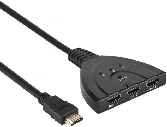 Alt view image 5 of 5 - 1Pcs audio line audio cable cable 1080P Video Switch Switcher Splitter 3 In 1 Out Split Signal Adapter Convert Cable cable