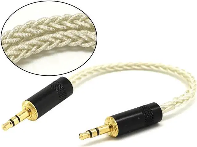 Alt view image 5 of 5 - 1Pcs 3.5Mm To 3.5Mm Adapter Audio Cable 3.5 To 3.5 Male Hifi Mp3 Music Player Audio Cable