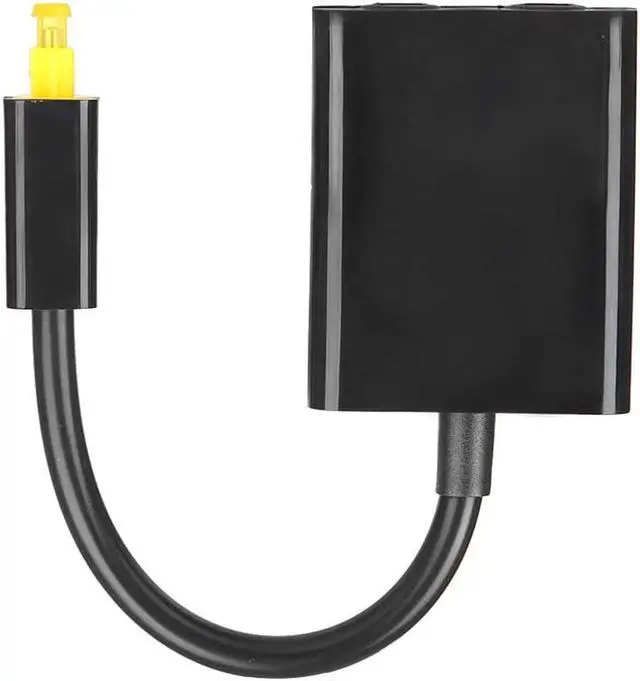 Main image of 1Pcs Mini USB Audio Cable Digital Toslink Optical Fiber Audio 1 To 2 Female Splitter Adapter For CD DVD Player Fiber Distributor