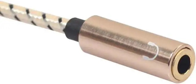 Alt view image 2 of 6 - 1Pcs Audio Cable Divider 3.5mm Male To 2 Female Jacks 3.5mm Splitter Aux Adapter Cable For Iphone Samsung Mp3 Player