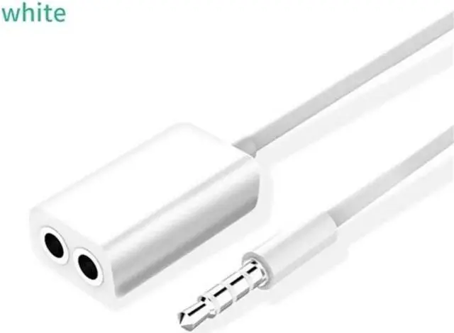 Alt view image 4 of 6 - 1Pcs 3.5mm Jack Earphone Splitter Cable 1 Male to 2 Female headphone Audio Splitter Adapter for MP3 Mobile Phone 3.5mm cable aux