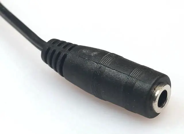 Alt view image 2 of 5 - 1Pcs Binmer Y Splitter 1 Female to 2 Male 3.5mm Mic Stereo Audio Adapter Audio Cable For PC