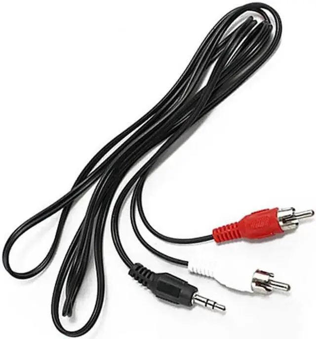 Alt view image 5 of 5 - 1Pcs 1.2m 3.5mm AUX Port to AV Audio RCA Y Splitter Cable Adapter 3.5mm Jack to RCA M/M Cord Wire Line For iPod MP3 CD Player