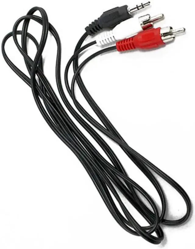 Alt view image 4 of 5 - 1Pcs 1.2m 3.5mm AUX Port to AV Audio RCA Y Splitter Cable Adapter 3.5mm Jack to RCA M/M Cord Wire Line For iPod MP3 CD Player