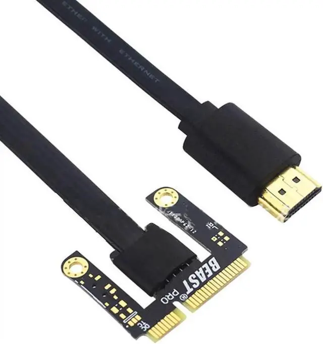 Alt view image 4 of 5 - PCIE EXP GDC External Laptop Video Card Dock Graphics Card Laptop Docking Station for Beast Mini PCI-E/NGFF M.2 / Expresscard (Only Mini PCI-E Cable)