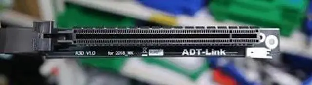 Alt view image 4 of 4 - M.2 NVMe to PCIe x16 Graphics Card Extension Cable PCIe 3.0 Non-USB M2 to x1 A Card N Card R43SD-WK for B-T-C Mining GPU PCIe Extension (35cm)