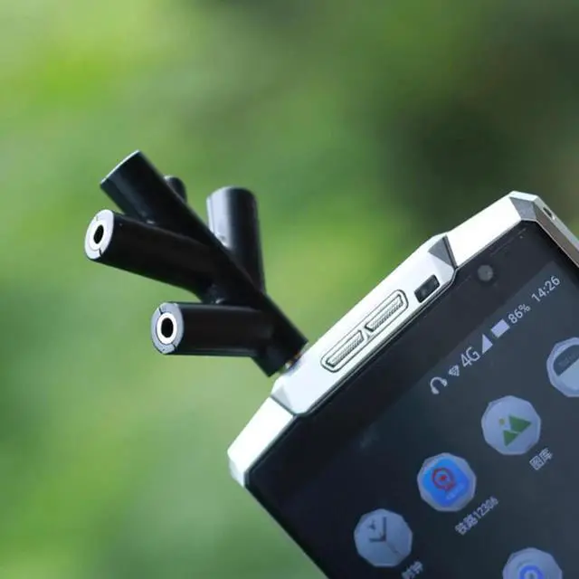 Alt view image 3 of 4 - 1Pcs 3.5mm Aux Audio Cable Splitter 1 Male to 4 Female Tree Branch Earphone Port Share Adapter for Cellphone Notebook PC MP3