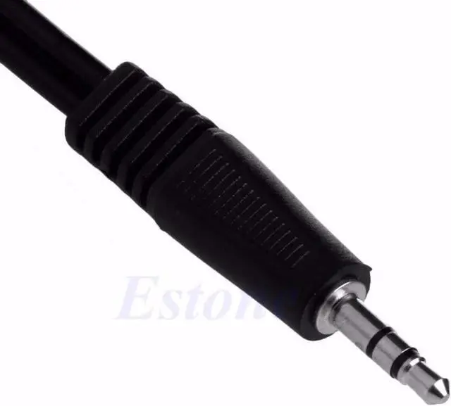 Alt view image 4 of 6 - 1Pcs BGEKTOTH 3.5mm Male to 2 RCA Female Plug Stereo Audio Adapter Headphone Y Cable Splitter