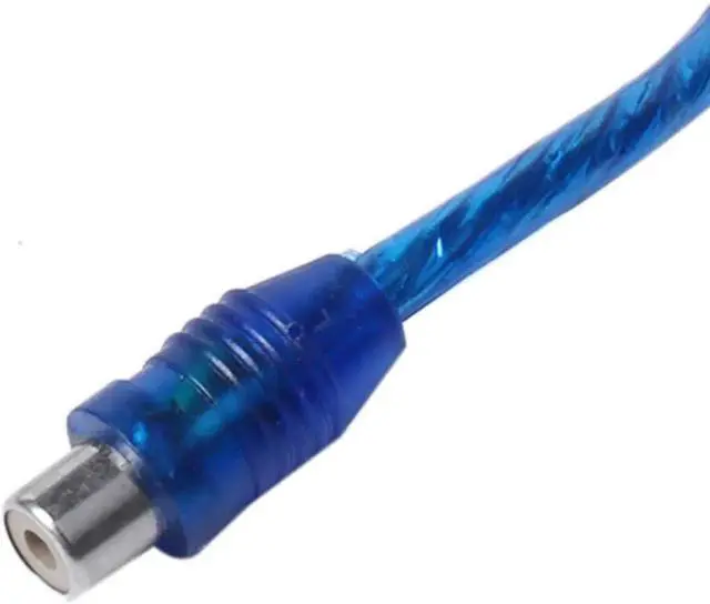 Alt view image 5 of 6 - ABGN3 pcs Audio connection for 1 RCA female to 2 RCA male adapter splitter Cable