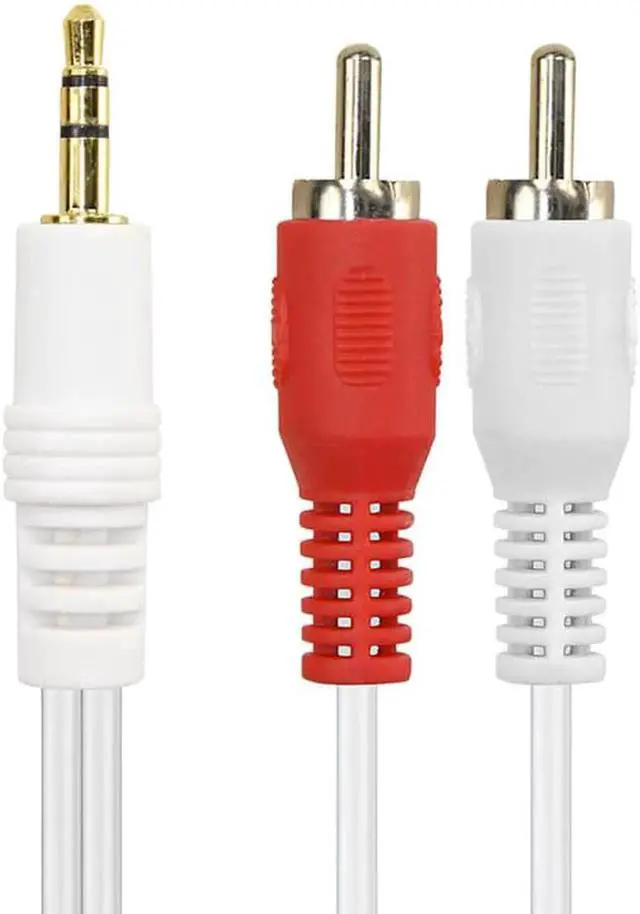 Alt view image 4 of 6 - 1Pcs CABLETIME 3.5mm Jack Male To 2RCA Male Aux Cord Cable Stereo Audio Splitter Adapter For VCD Sound System Home Theater N193