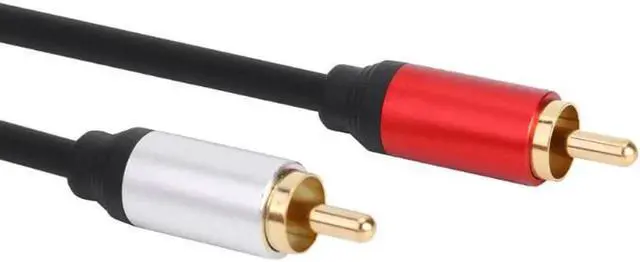 Alt view image 2 of 6 - 1Pcs 0.3m 3.5mm Female Jack to 2 RCA Male Audio Cable Y Splitter Adapter Wire