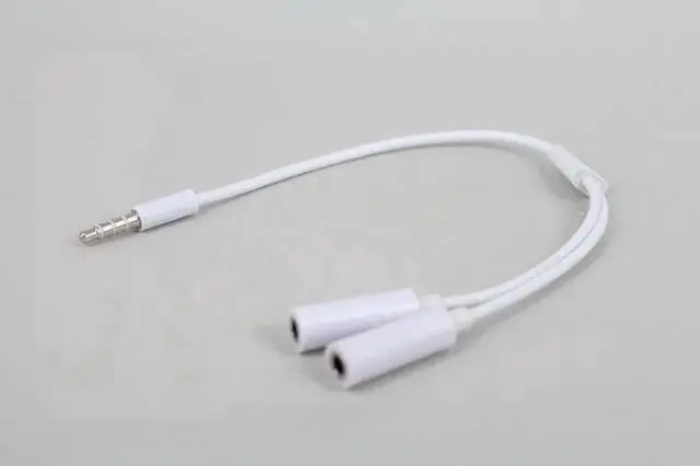 Alt view image 3 of 6 - 1Pcs Dinto 3.5mm jack 1 Male to 2 Female Headphone Stereo Earphone Headset Audio Splitter Adapter Cable For iPhone ipod Samsung