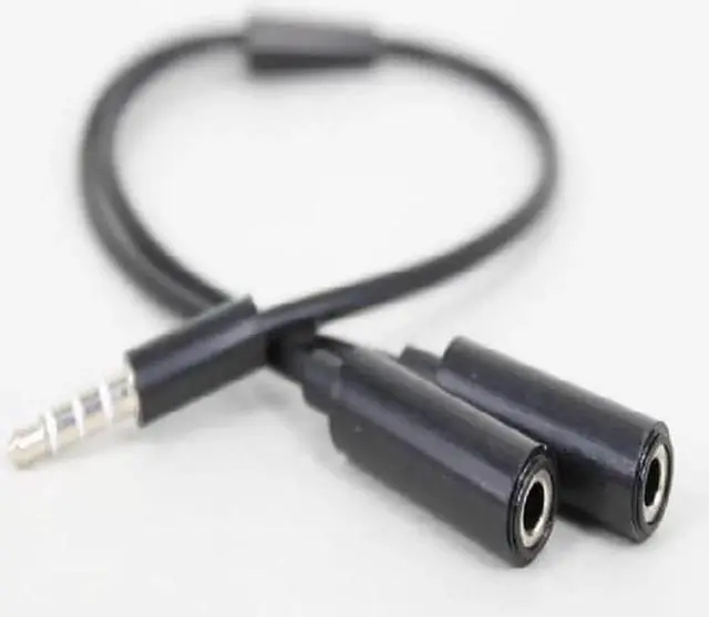 Alt view image 5 of 6 - 1Pcs Dinto 3.5mm jack 1 Male to 2 Female Headphone Stereo Earphone Headset Audio Splitter Adapter Cable For iPhone ipod Samsung