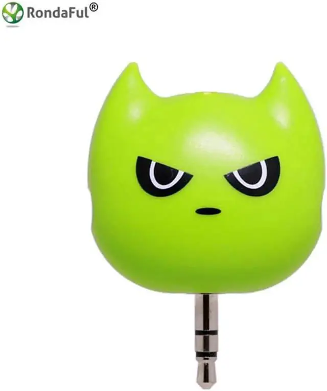 Alt view image 4 of 6 - 1Pcs 1Piece Cute 3 Way Batman Earphone Audio Splitter 3.5mm Jack Plug 1 to 3 Headphone Audio Adapter Converter