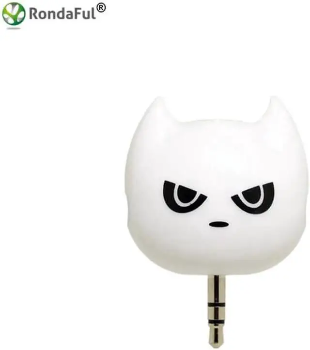 Alt view image 2 of 6 - 1Pcs 1Piece Cute 3 Way Batman Earphone Audio Splitter 3.5mm Jack Plug 1 to 3 Headphone Audio Adapter Converter