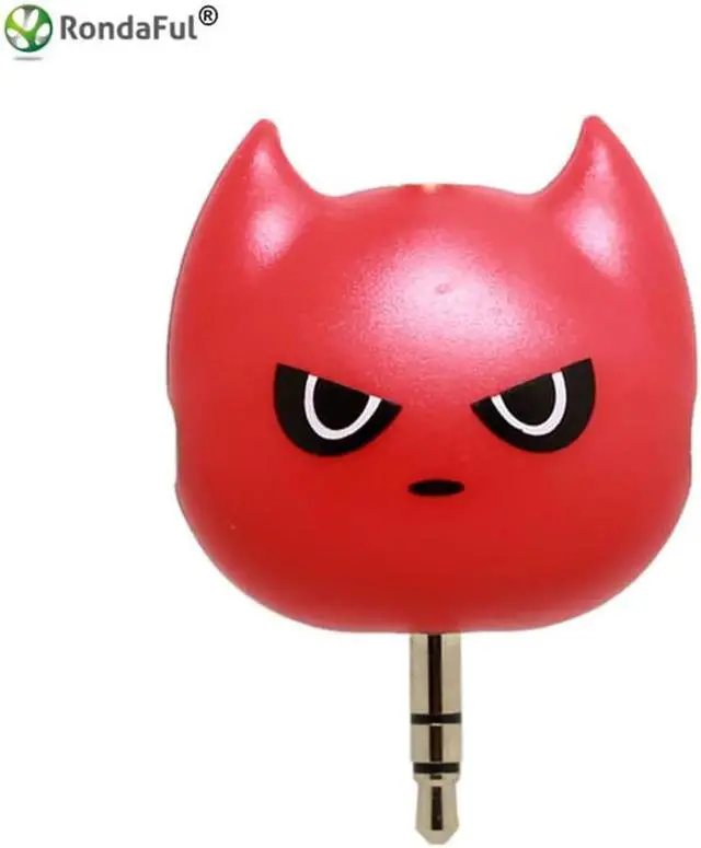 Alt view image 3 of 6 - 1Pcs 1Piece Cute 3 Way Batman Earphone Audio Splitter 3.5mm Jack Plug 1 to 3 Headphone Audio Adapter Converter