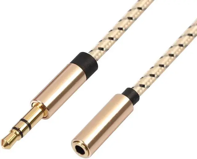 Alt view image 5 of 6 - 1Pcs 3.5mm Jack Male to Female Aux Cable 3.5 mm Audio Extender Headphone Extension Splitter Adapter For iPhone Samsung Player PC MP4