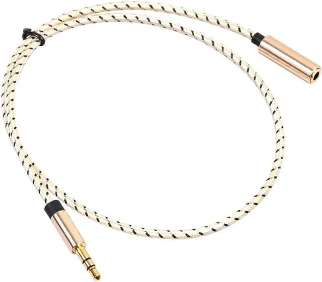 Alt view image 3 of 6 - 1Pcs 3.5mm Jack Male to Female Aux Cable 3.5 mm Audio Extender Headphone Extension Splitter Adapter For iPhone Samsung Player PC MP4