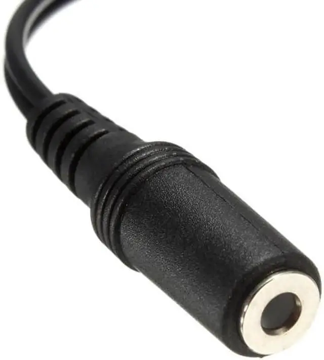 Alt view image 5 of 6 - 1Pcs AUX 3.5mm Stereo Female Jack To 2 RCA Male Plug Socket Adapter Headphone Audio Y Cable Splitter 25cm