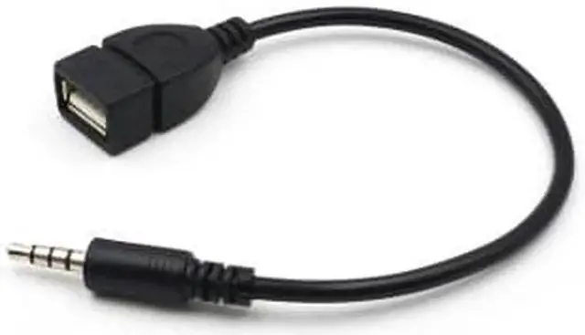 Main image of 1Pcs 1 Female to 2 3.5mm Male Plug Y Splitter Cable Stereo Mic Audio Adapter Cord 2in1 Microphone Wire for Earphone/Tablet/Computer