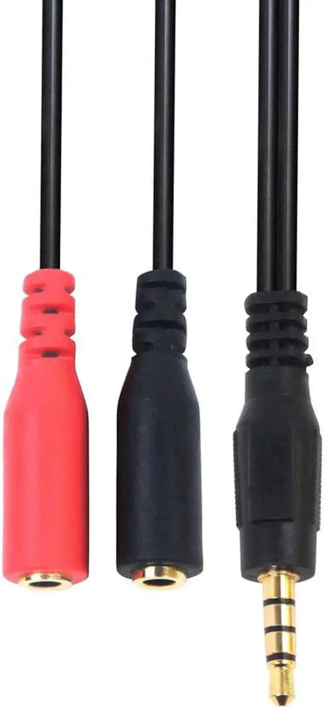 Alt view image 3 of 6 - 1Pcs Headphones jack 3.5 mm Splitter Stereo Audio Y Splitter 2 to 1 Male Cable Adapter Microphone Plug for Earphone