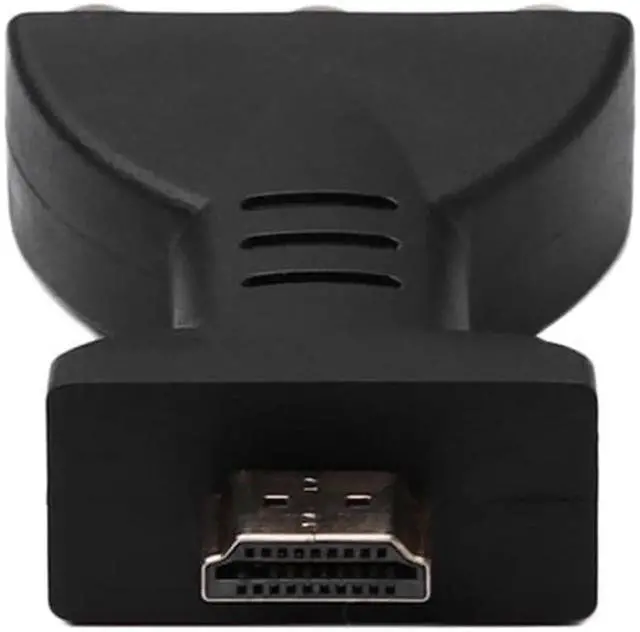 Alt view image 4 of 6 - 1Pcs HDMI To AV Audio Adapter Hdmi To Vga Connector Hdmi To Vga Hdmi Splitter for HDTV, DVD, Projector, Home Theater Systems