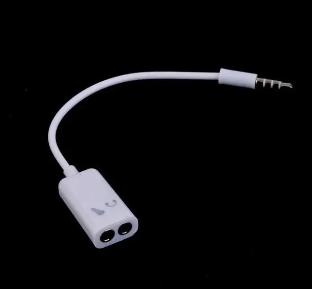 Alt view image 3 of 6 - 1Pcs 3.5mm Headphone Microphone Stereo Audio Splitter Adapter Cable