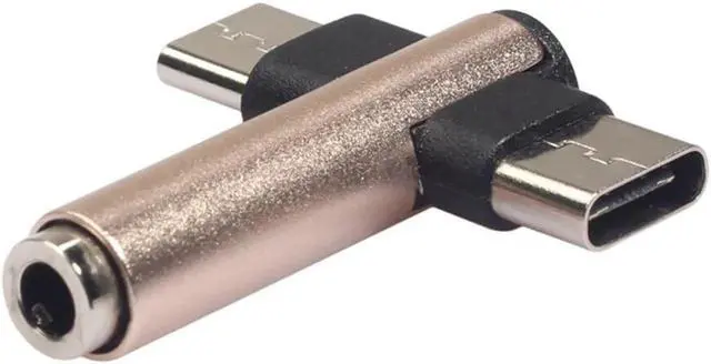 Alt view image 6 of 6 - 1Pcs Type C Audio Adapter 3.5Mm Aux Jack Charging Audio Adapter 2 In 1 Splitter Adapter For Xiao Mi For Samsung S10 Plus