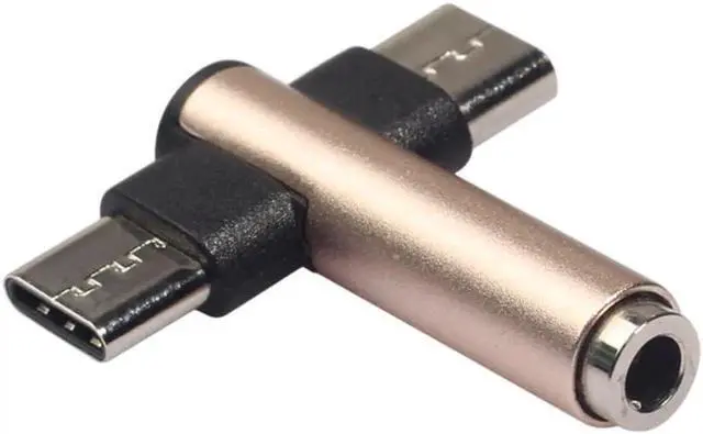 Alt view image 4 of 6 - 1Pcs Type C Audio Adapter 3.5Mm Aux Jack Charging Audio Adapter 2 In 1 Splitter Adapter For Xiao Mi For Samsung S10 Plus