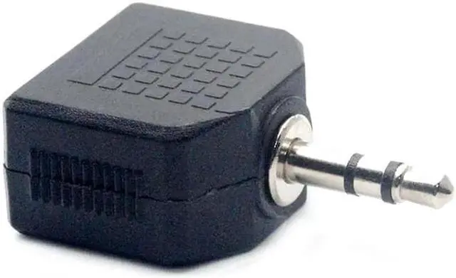 Alt view image 4 of 5 - 1Pcs Mini Stereo 3.5mm Audio Jack Male to Dual 3.5mm Female Double Earphone Headphone Y Splitter Adapter Plug for MP3 Phone