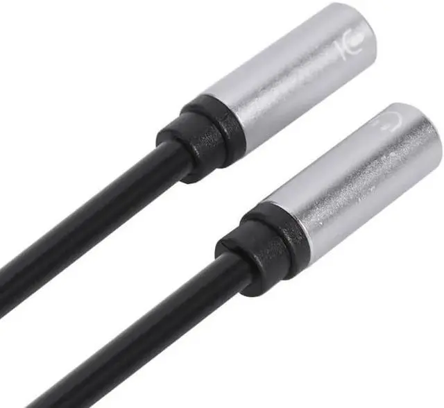 Alt view image 4 of 6 - 1Pcs 3.5mm Jack Headphone and Mic Audio Splitter Oxygen free Copper Wire Core PVC Outer Skin Gold Plated Aux Extension Adapter Cable