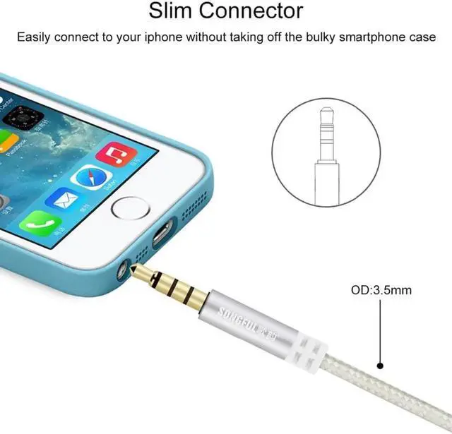 Alt view image 3 of 6 - 1Pcs Couple Sharing Music Headphone Splitter Aux Cable Male to Female 1 to 2 Jack 3.5mm TPE Adapter for iPhone Samsung Tablet