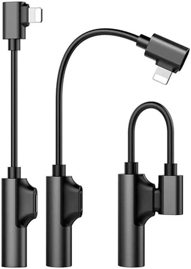 Alt view image 4 of 6 - 1Pcs 2 in 1 Audio Adapter For iPhone Xs 9 X 7 8 Plus Charging Audio Charger Adapter For iPhone 6S Jack To Earphone Splitter
