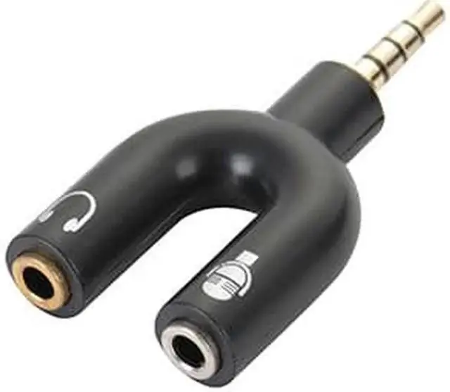 Alt view image 4 of 6 - 1Pcs 3.5mm Stereo Male to Dual Female Adapter Mic Jack Audio Splitter For iPhone 5S 6 7 6S 5 S iPod Huawei Headphone Microphone AUX