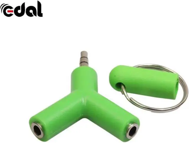 Alt view image 3 of 6 - 1Pcs 3.5mm Headphone Male To Dual Female Audio Cables Headphone Splitter Adapter Plug Stereo Earphone Splitters Accessories