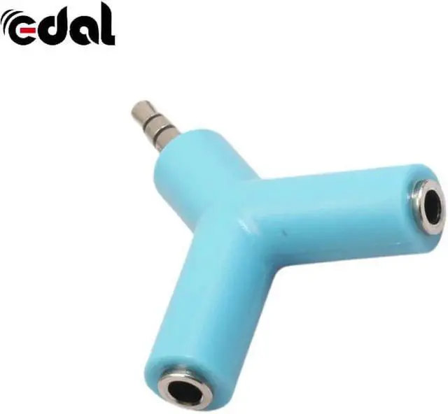 Alt view image 5 of 6 - 1Pcs 3.5mm Headphone Male To Dual Female Audio Cables Headphone Splitter Adapter Plug Stereo Earphone Splitters Accessories