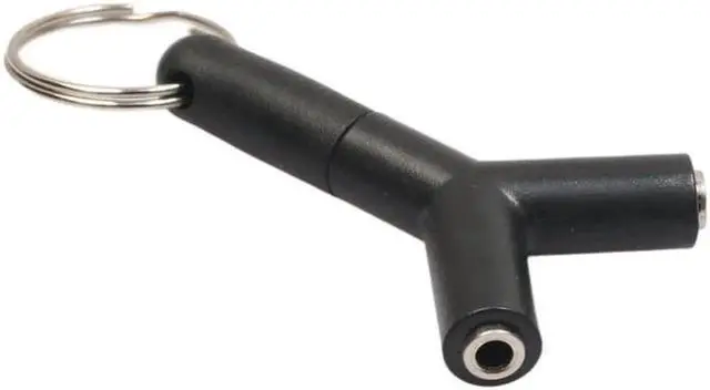 Alt view image 6 of 6 - 1Pcs Headphone Splitter Adapter Plug Stereo Earphone Splitters 3.5mm Headphone Male To Dual Female Audio Cables