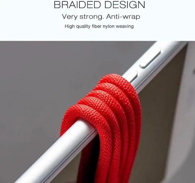 Alt view image 4 of 6 - 1Pcs 3 in 1 Charging Audio Cable For iPhone X 2.4A USB Cable Earphone Adapter Splitter For iPhone 7 8 Plus 1M Cord