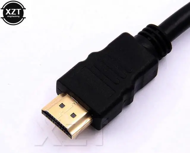 Alt view image 3 of 6 - 1Pcs HDMI TO HDMI 2 port input Male to 1 port output Female Switch Y Splitter Cord Cable Adapter For HD DVD LCD TV Game Machines