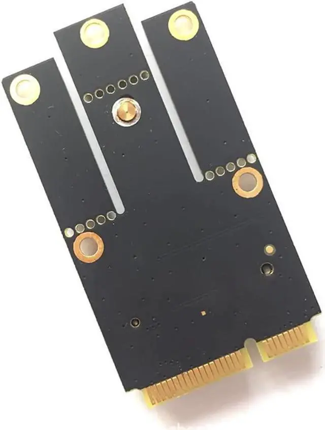 Alt view image 3 of 5 - M2/NGFF Wireless Network Card to Mini Pci-e Adapter Card Compatible with NGFF M2 AX210 AX200 9260AC 7265AC 3165AC DW1560Z Card