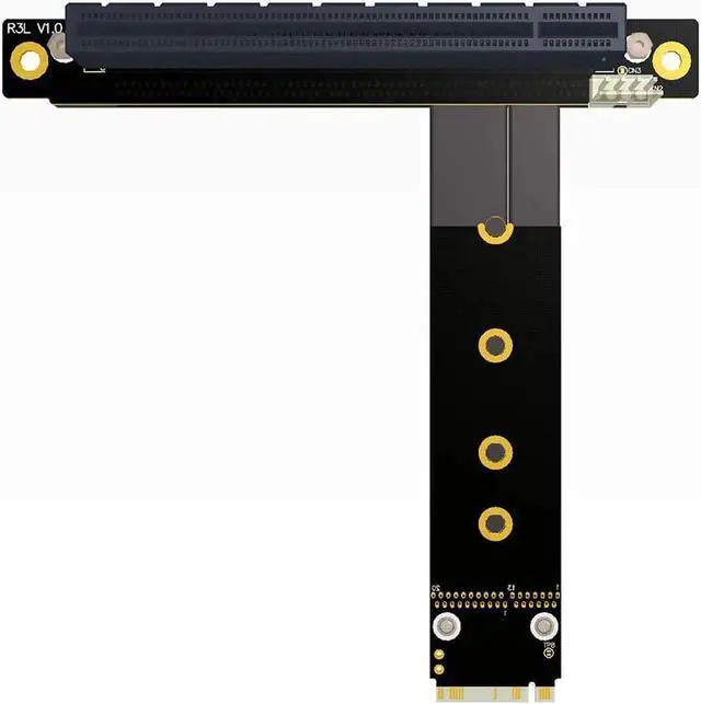 Main image of PCI-E 3.0 Riser Card 32G/BPS M.2 NGFF NVMe to PCIe X16 Extension Cable SATA Power Cable Support M.2 PCIE X4 Full Speed Channel for BTC Mining M2 2230 2242 2260 2280 (R43SF 10CM)