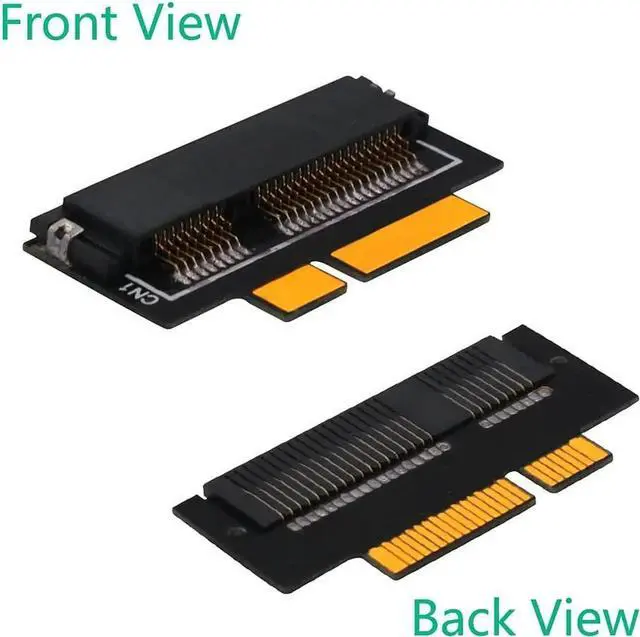 Alt view image 4 of 6 - MSATA SSD to 7+17 Pin Adapter Card SSD Converter Card Compatible for MacBook Pro 2012 Retina A1398 A1425 SSD
