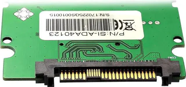 Alt view image 2 of 7 - M.2 PCIe I/F NVMe SSD to U.2 2.5-Inch SSD Adapter with Cable 2.5" SI-ADA40123