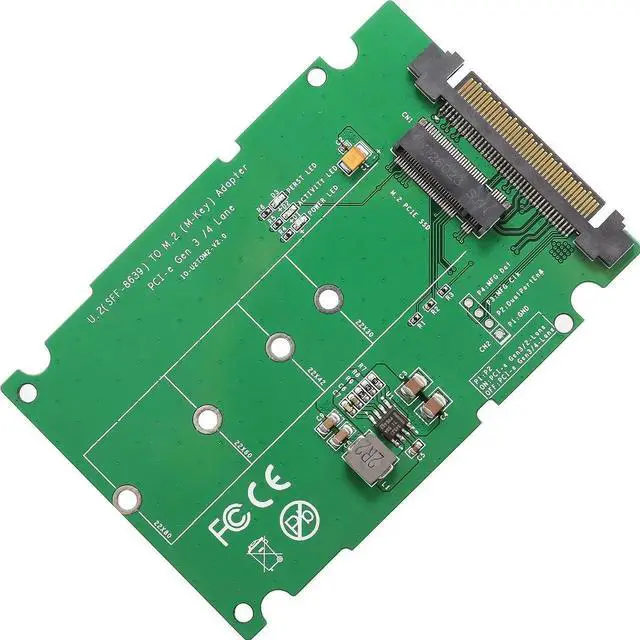 Main image of M.2 PCIe I/F NVMe SSD to U.2 2.5-Inch SSD Adapter with Cable 2.5" SI-ADA40123
